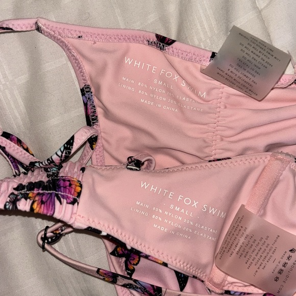 White fox Butterfly Swim Set - Picture 7 of 9